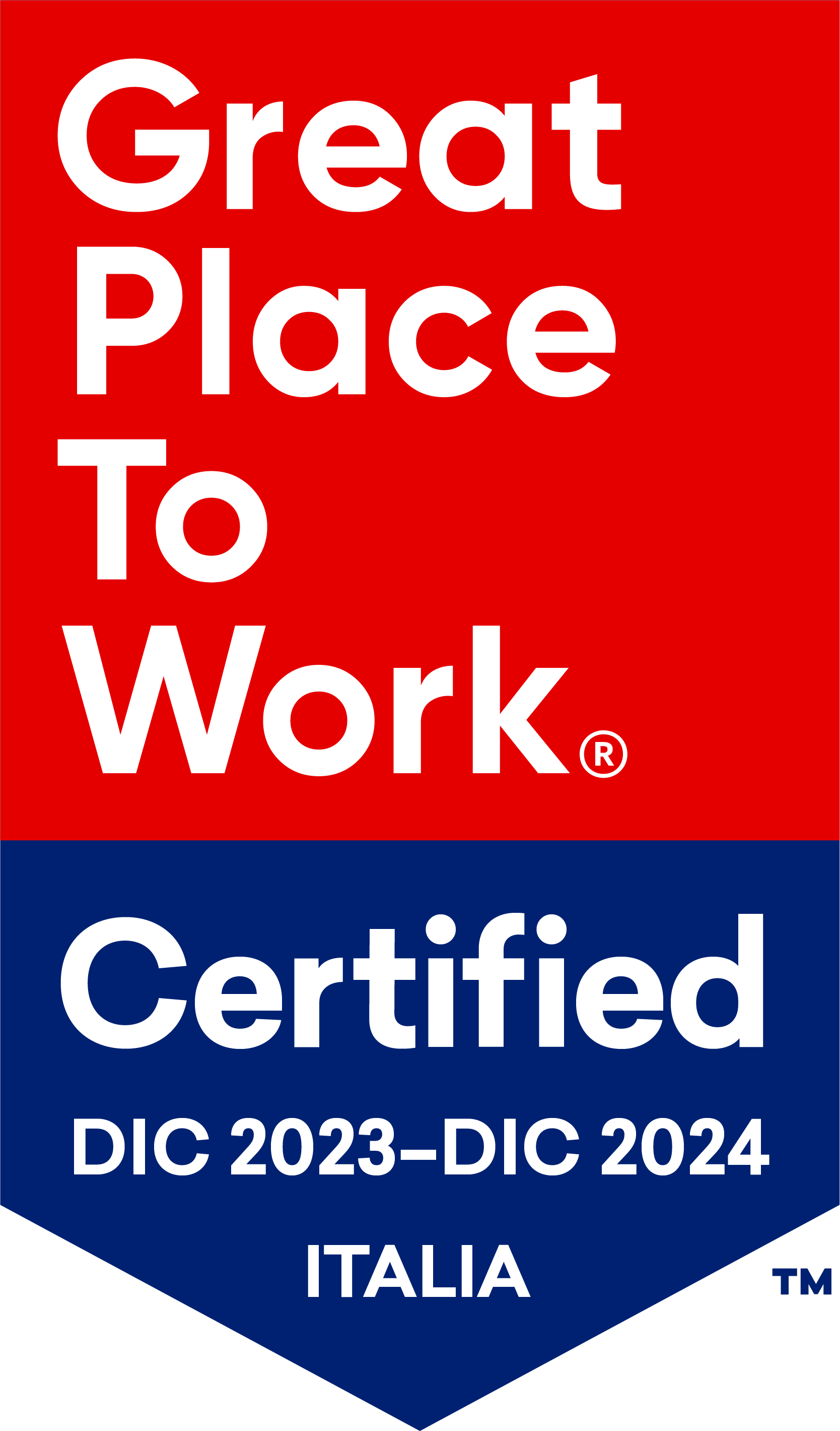 Certified - Great place to work